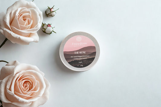 The Rose Natural Vegan Body Butter Geranium Rose Scented