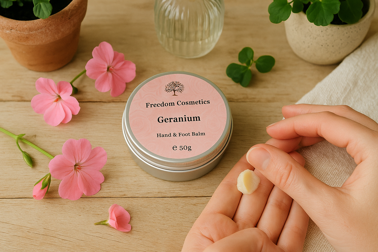 Nourishing Hand & Foot Balm - Geranium