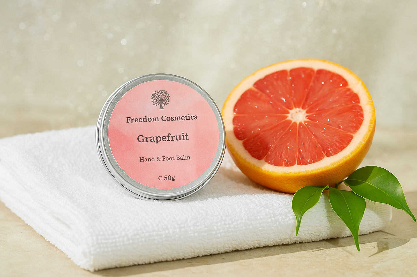 grapefruit hand and foot balm