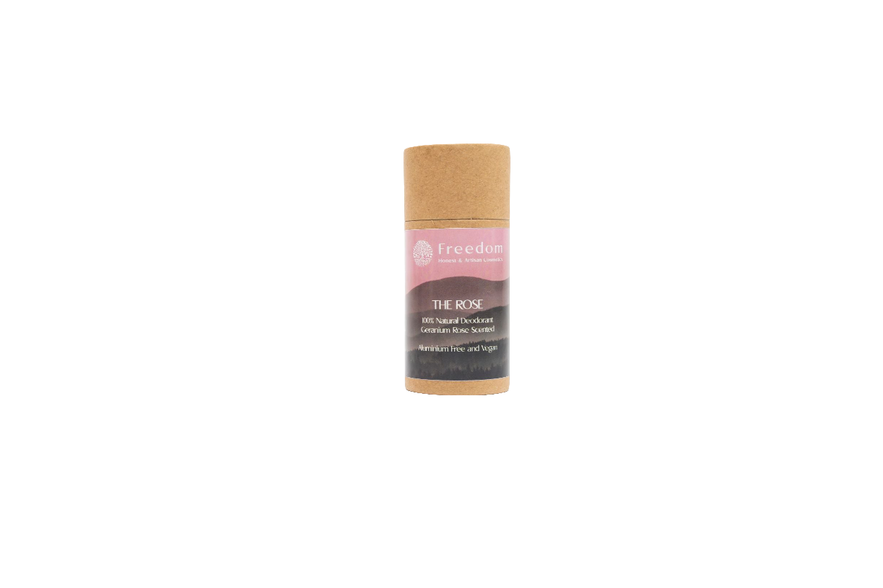 The Rose Natural Vegan Deodorant Geranium Rose scented