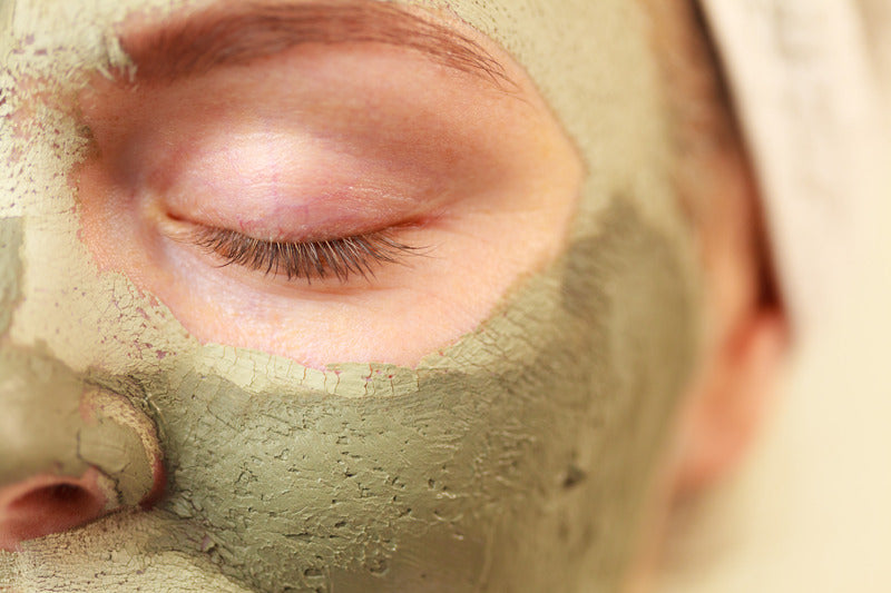 Green Clay, Aloe Vera and Cucumber Face Mask