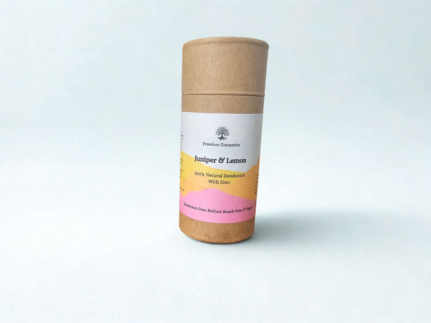 Juniper & Lemon Natural Deodorant – Plastic-Free & Zinc Powered