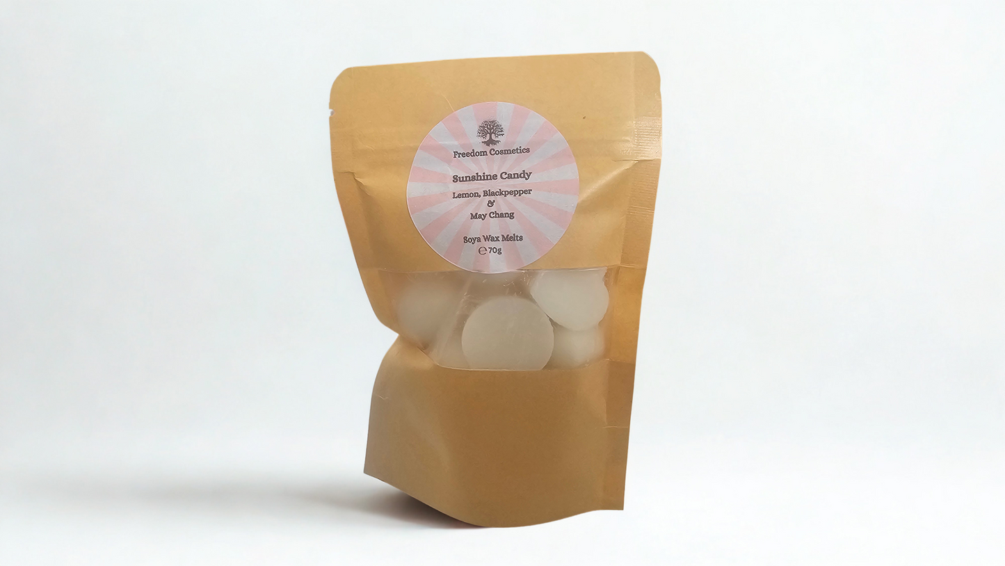 Sunshine Candy Lemon Black Pepper and May Chang Soya Wax Melts