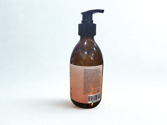 Orange, Lavender & Patchouli Hand, Body & Hair Wash | Natural Amber Glass Bottle