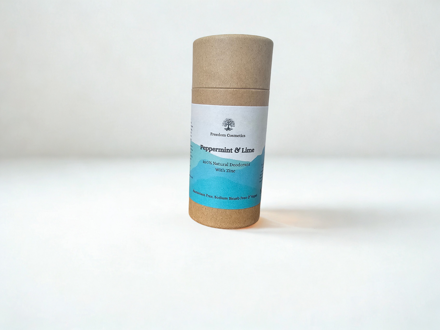 Peppermint & Lime Natural Deodorant – Plastic-Free & Zinc Powered