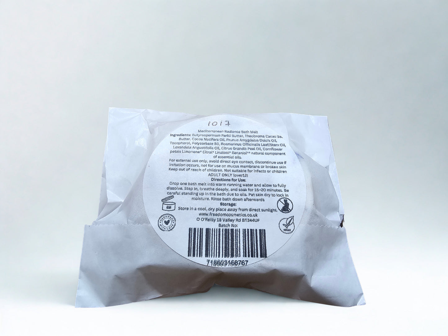 Mediterranean Radiance Bath Melt | Luxury Moisturising Bath Butter