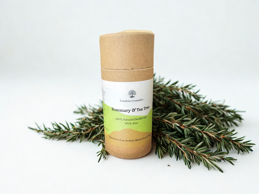 Rosemary & Tea Tree Zinc-Based Natural Deodorant