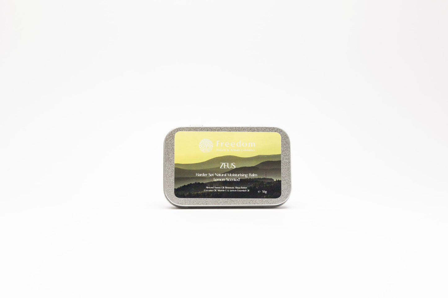 Zeus Lemon Scented Balm in TIn