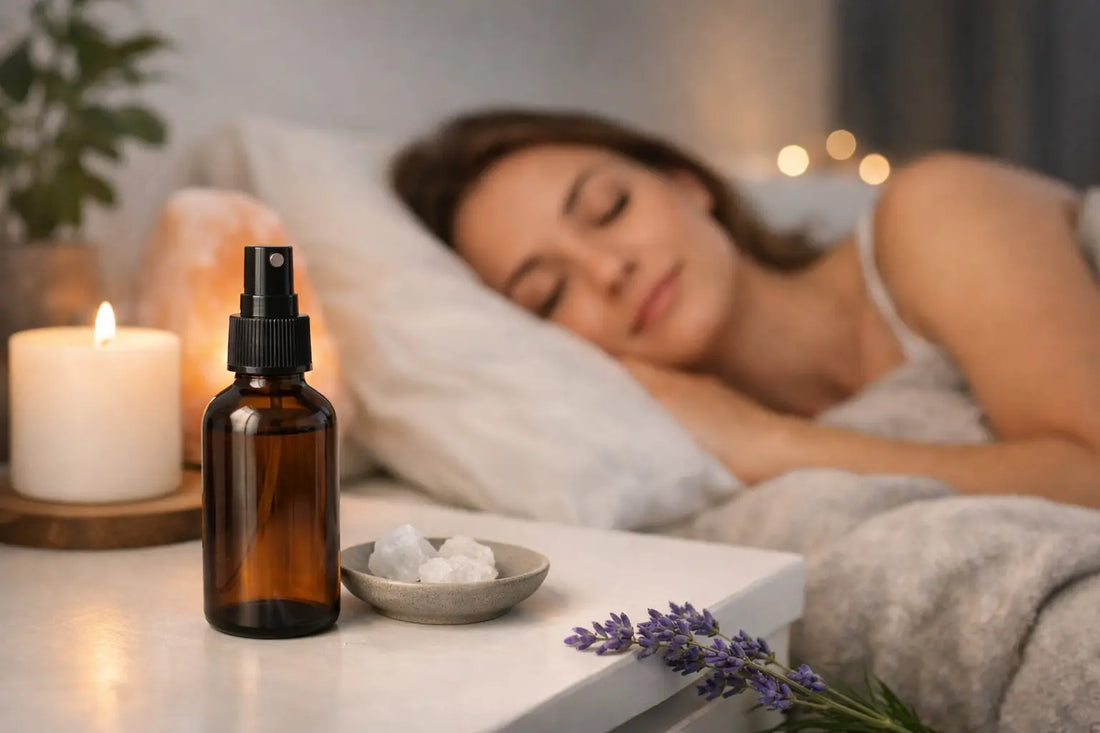 A Magnesium Spray Sleep Routine for Calmer Nights