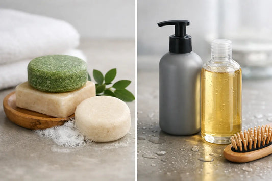 Shampoo Bars vs Liquid Shampoo - Which Is Best?