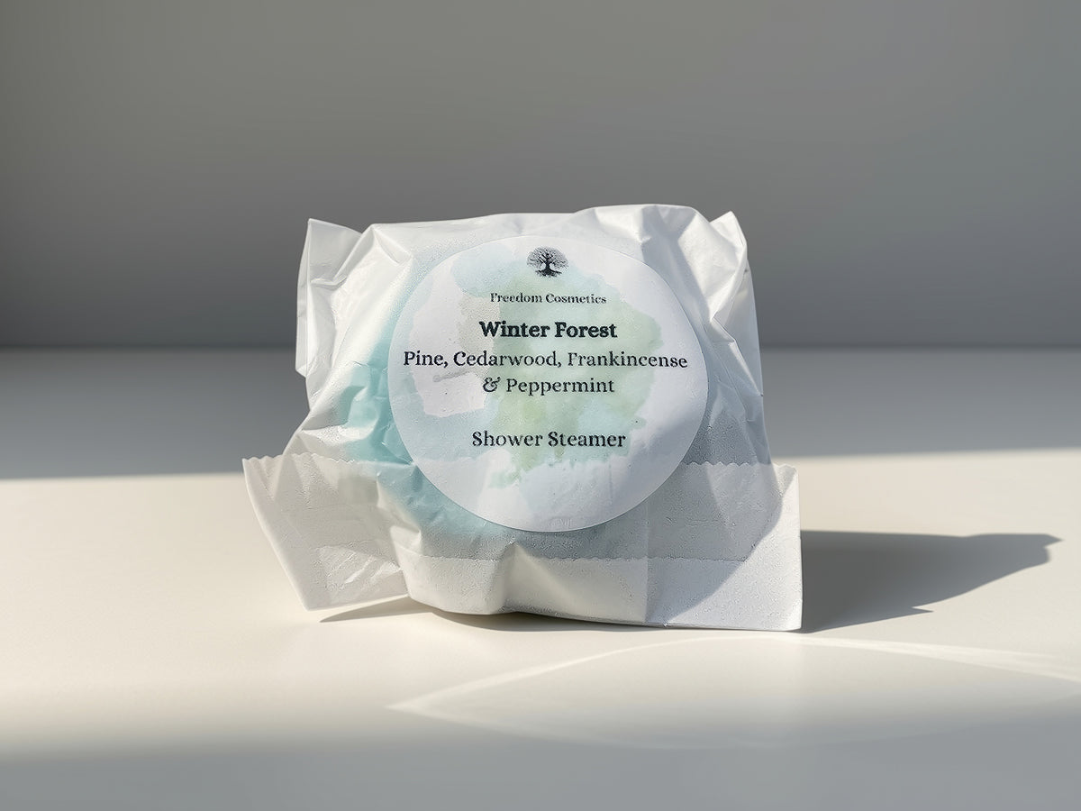 Winter Forest Shower Steamers – A Woodland Aromatherapy Escape
