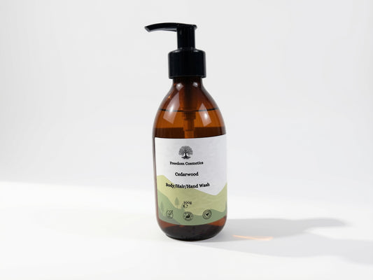 Cedarwood Natural Body, Hair & Hand Wash – 300g