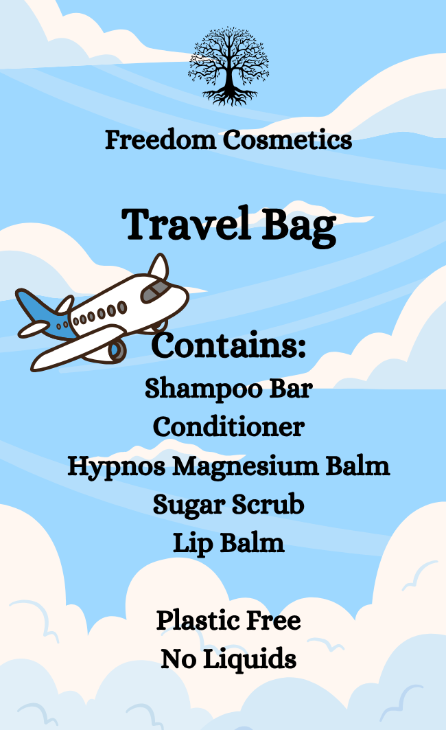 Summer Vibes Travel Essentials Bag 🌞
