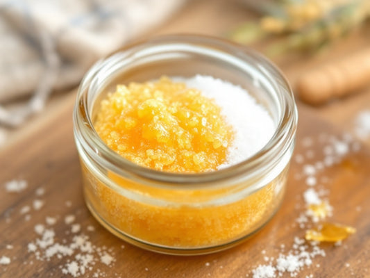Honey lip scrub 