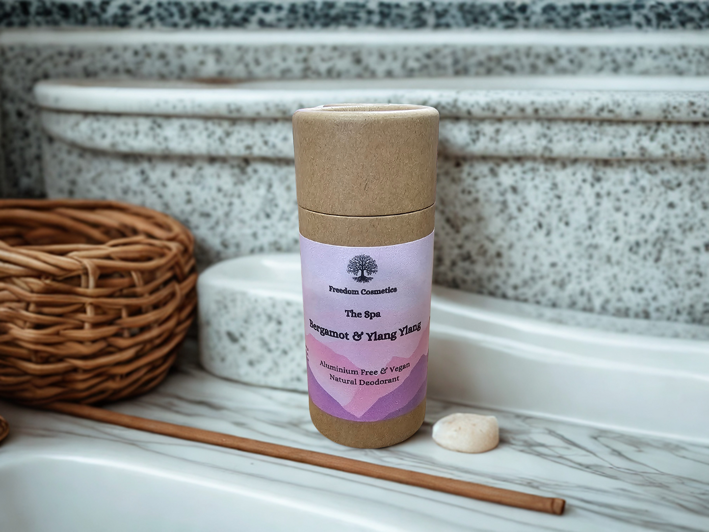 The Spa Natural Vegan Deodorant Ylang Ylang and Bergamot Scented