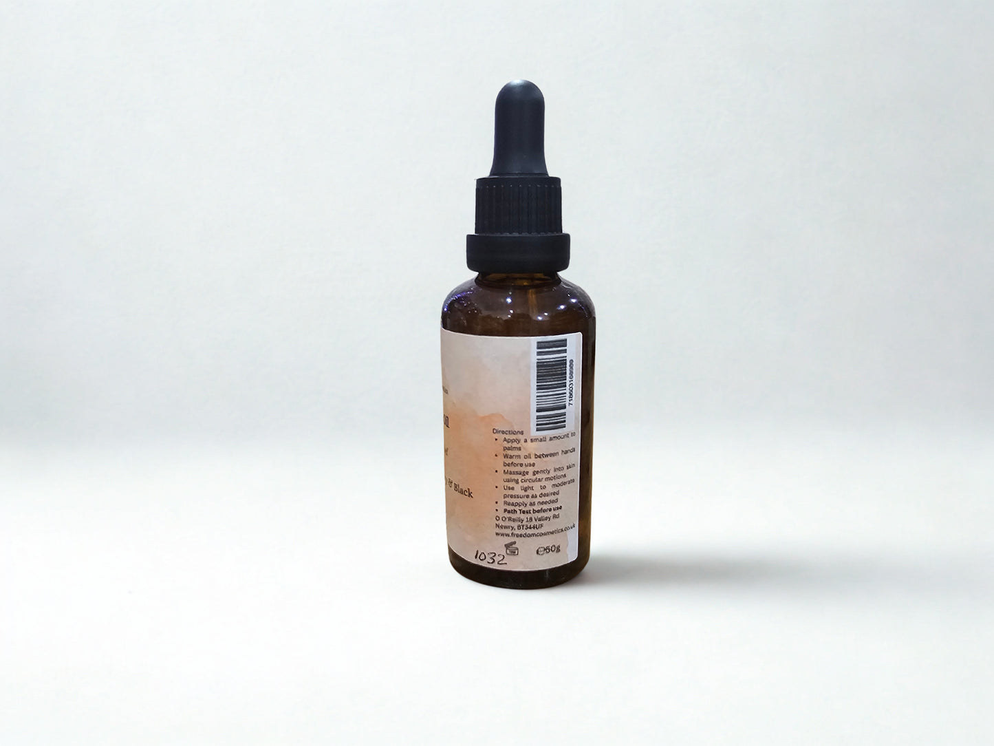 Massage Oil with Lavender, Rosemary & Black Pepper – Muscle Relief & Recovery