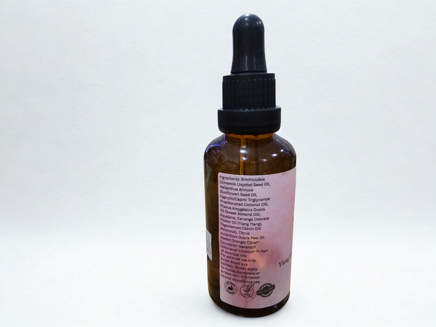 Sensual Massage Oil with Ylang Ylang, Sweet Orange & Patchouli – Mood & Relaxation Blend