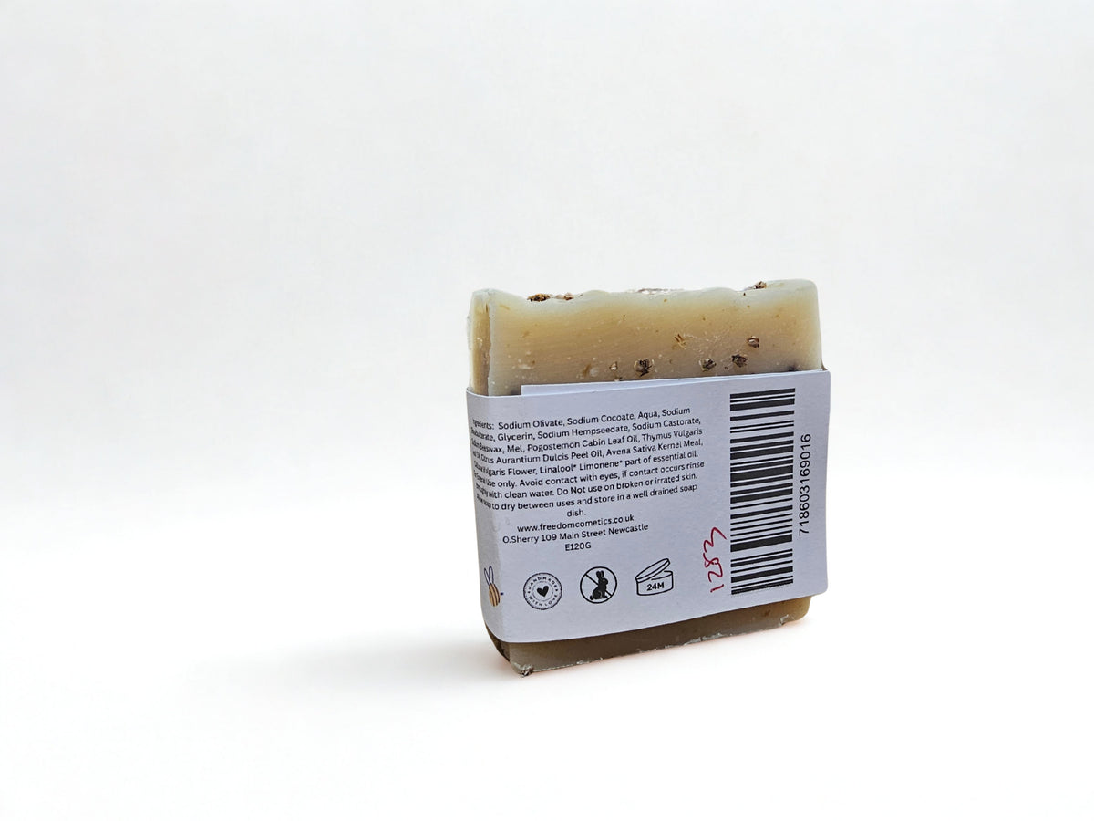 Thyme & Heather soap - Patchouli, Thyme & Bergamot