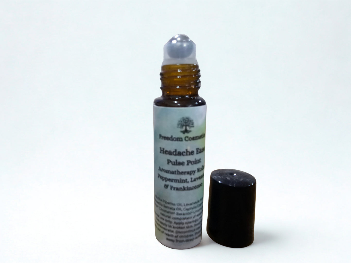Headache Ease Aromatherapy Rollerball | Peppermint, Lavender & Frankincense