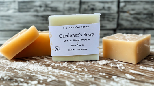 Lemon, Black Pepper & Litsea Cubeba soap
