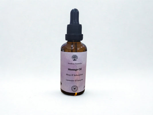 Sleep & Relaxation Massage Oil - Lavender & Amyris