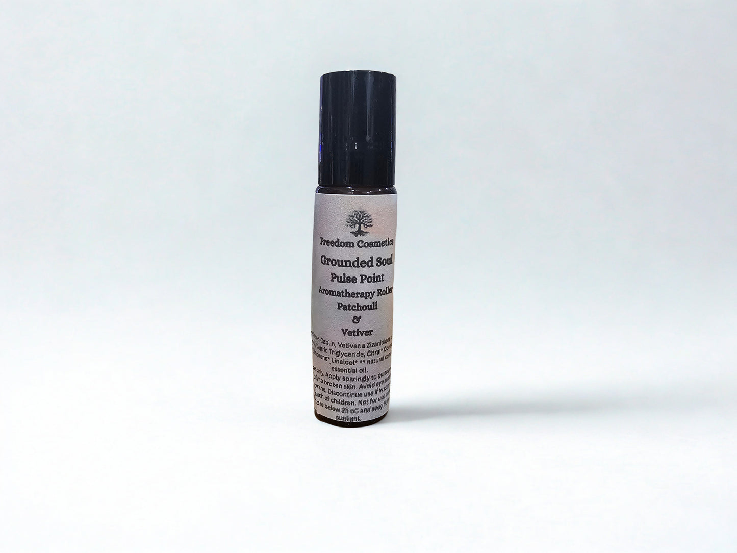 Grounded Soul Aromatherapy Rollerball Perfume | Patchouli & Vetiver
