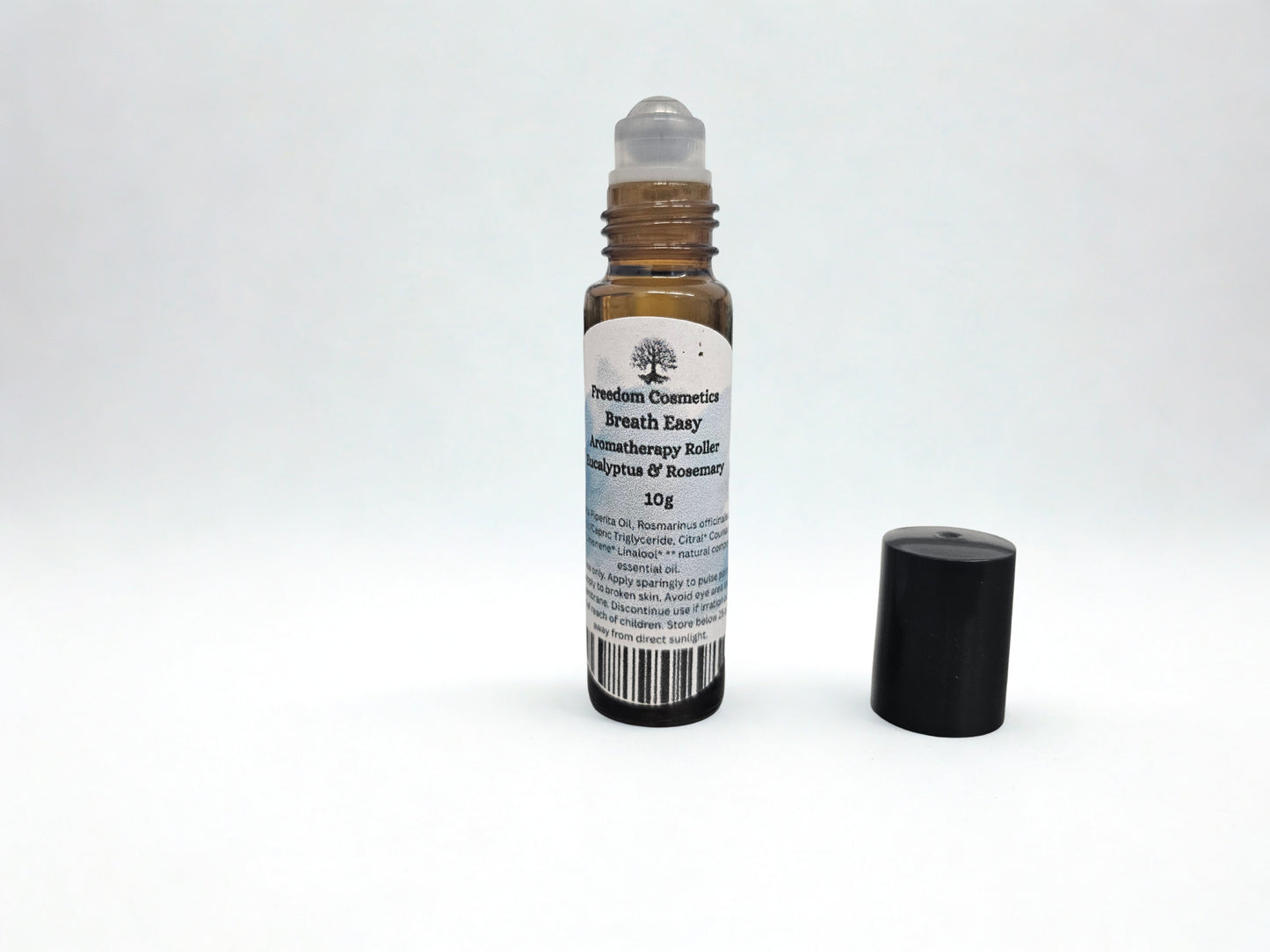 Breath Easy Aromatherapy Roller Eucalyptus & Rosemary