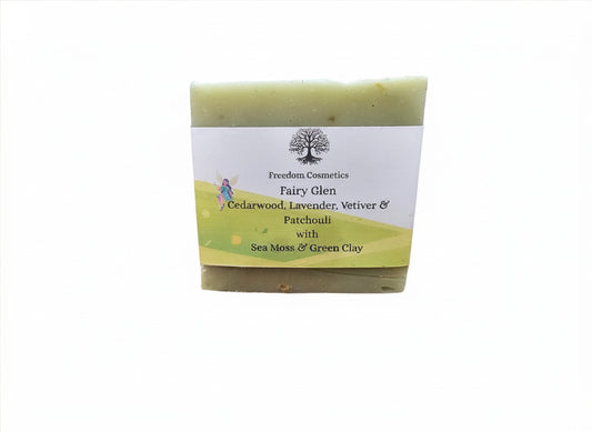Fairy Glen Handmade Soap | Natural Cold Process Soap | Cedarwood & Vetiver