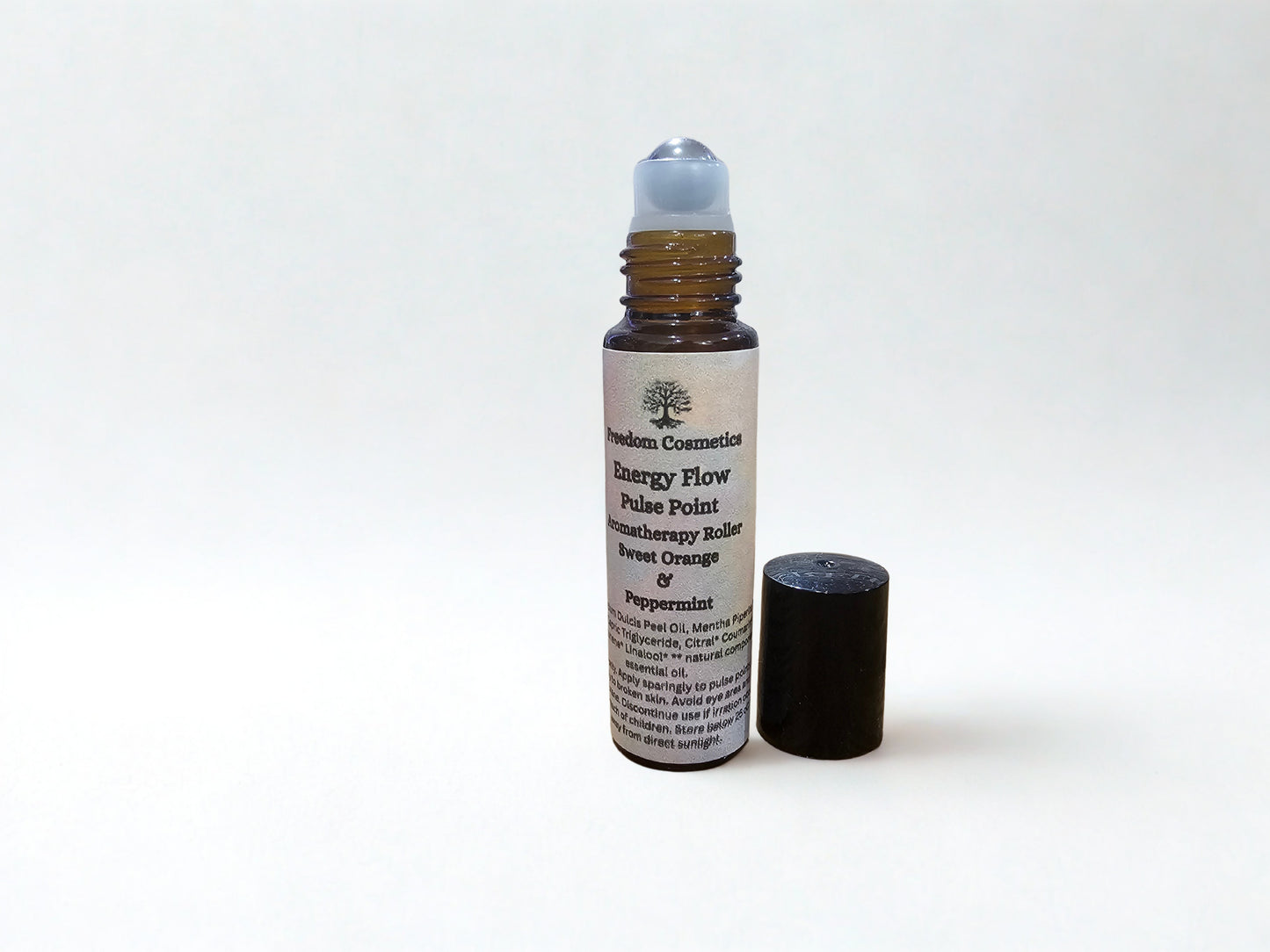 Energy Flow Pulse Point Aromatherapy Roller Ball Orange & Peppermint