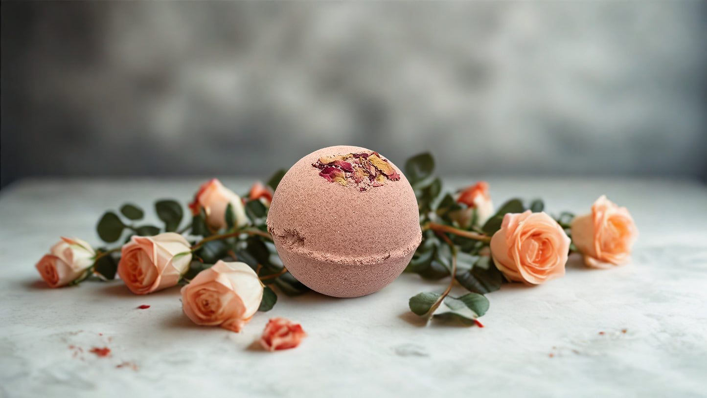 Geranium & Patchouli Clay Bath Bomb