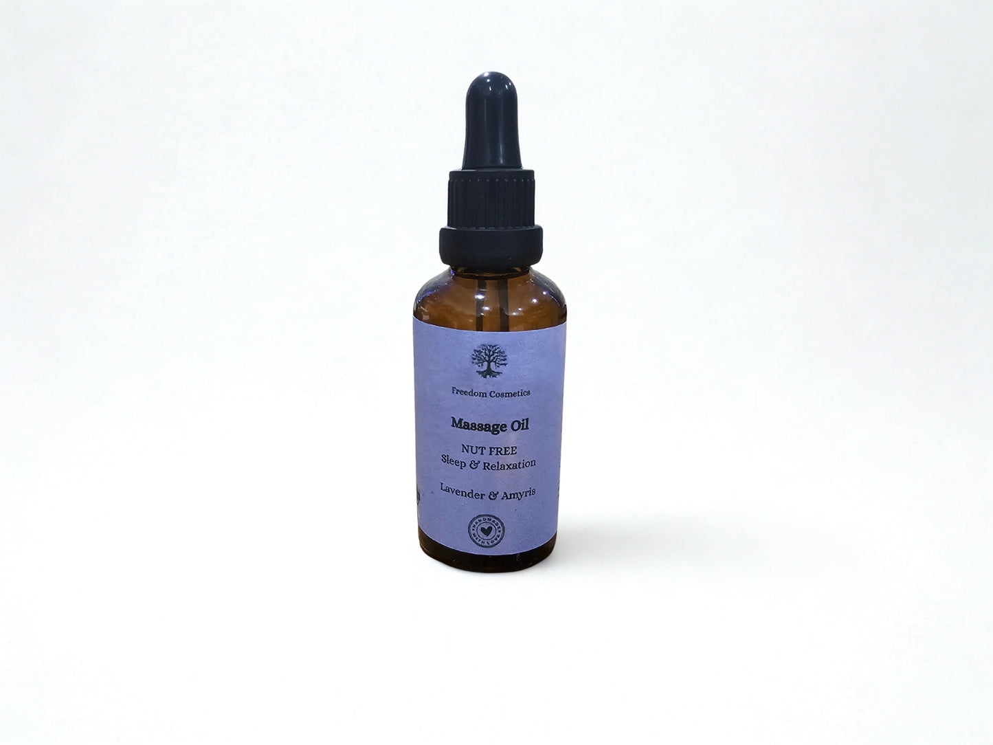NUT FREE Sleep & Relaxation  Lavender & Amyris Massage Oil