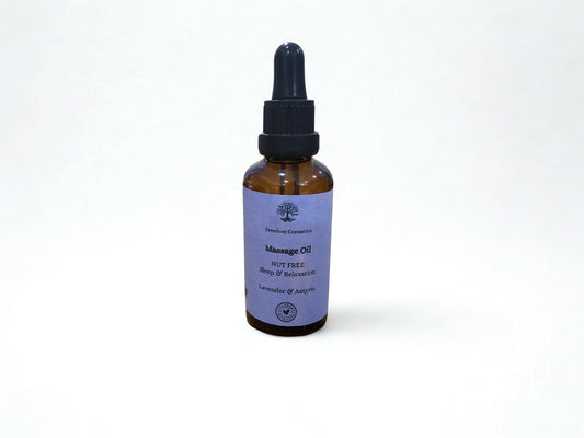 NUT FREE Sleep & Relaxation  Lavender & Amyris Massage Oil