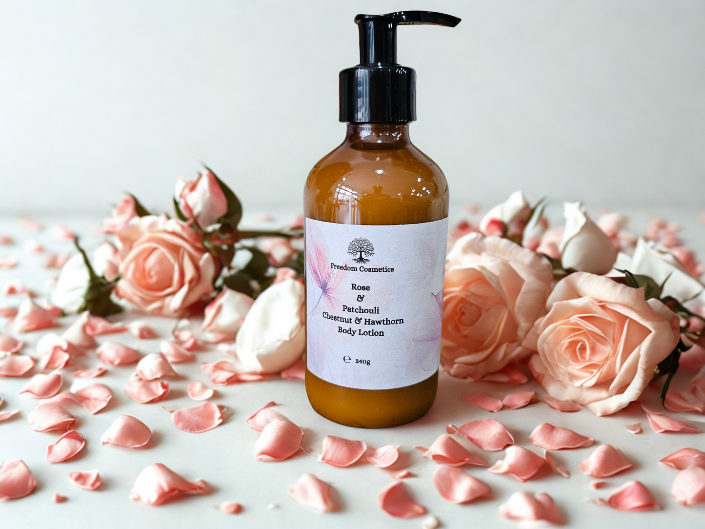 Rose & Patchouli Lotion – Luxurious Hydration with Botanical Benefits
