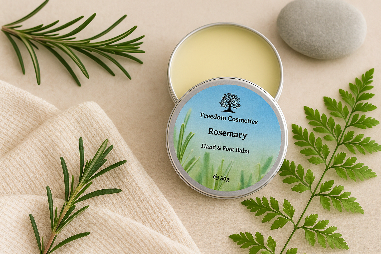 rosemary natural hand & foot balm