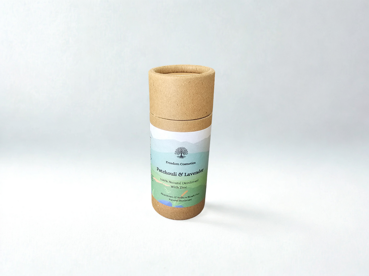 Patchouli & lavender zinc based natural deodorant