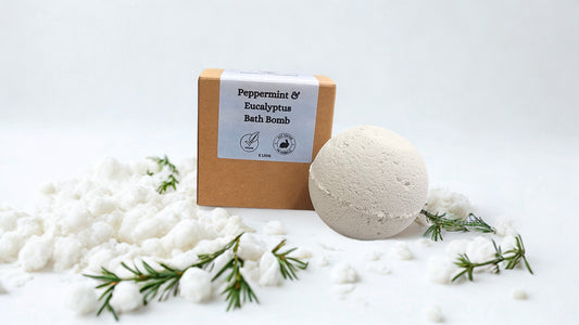 Peppermint  & Eucalyptus Clay Bath Bomb