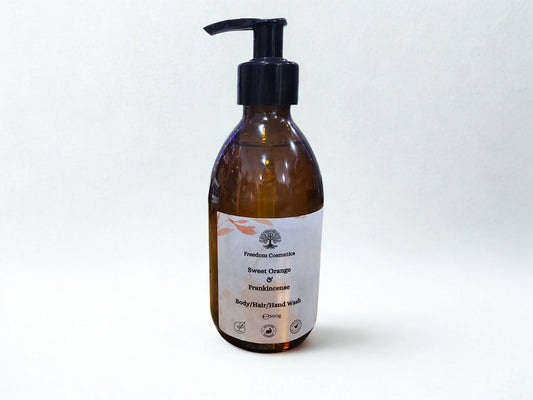 Orange & Frankincense Hand Hair Body Wash