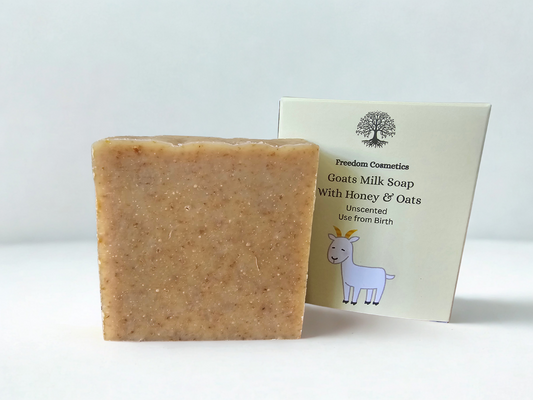 Goats Milk Soap with Oats and Honey