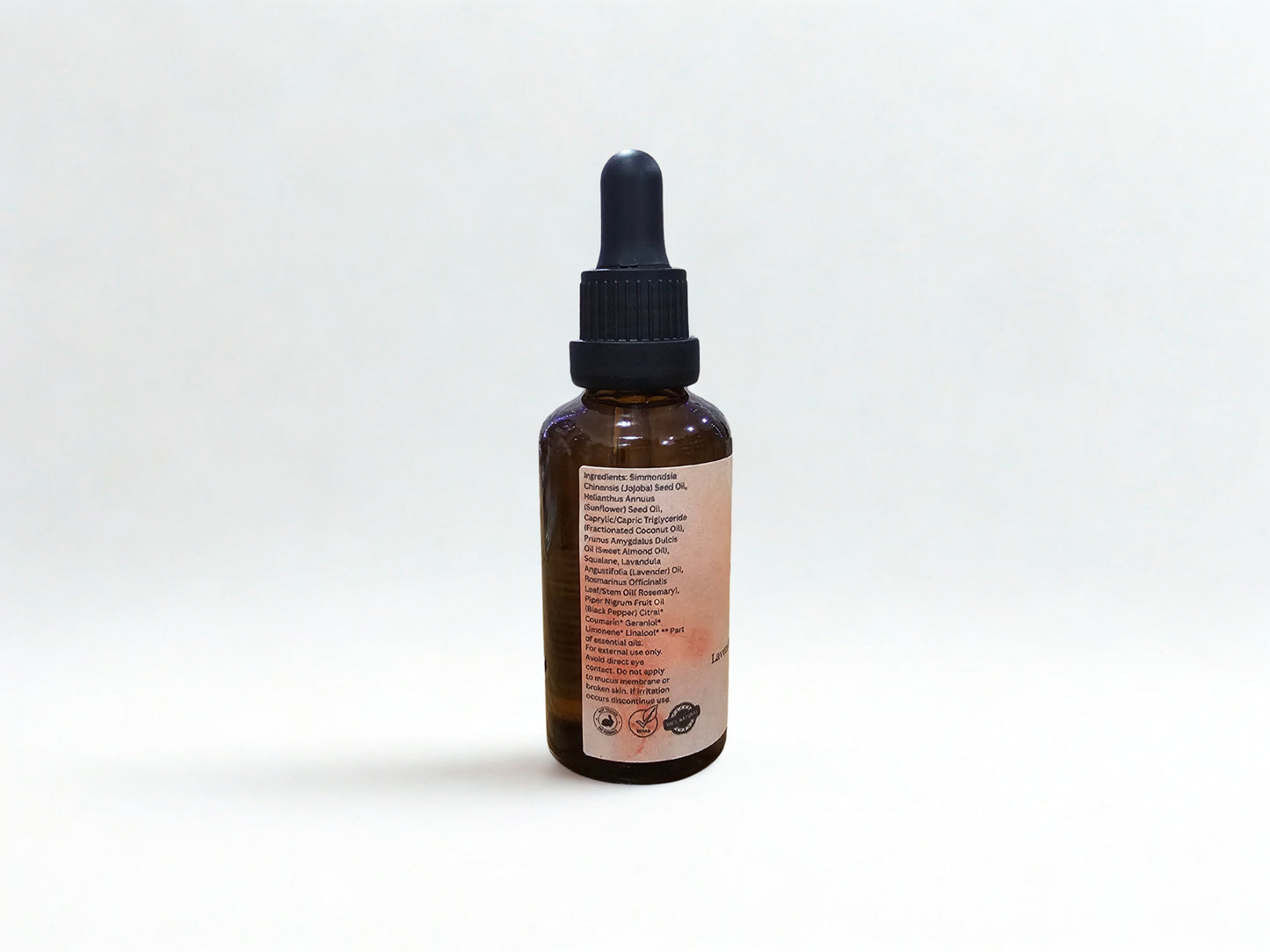 Massage Oil with Lavender, Rosemary & Black Pepper – Muscle Relief & Recovery