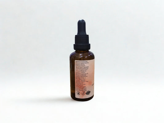 Massage Oil with Lavender, Rosemary & Black Pepper – Muscle Relief & Recovery