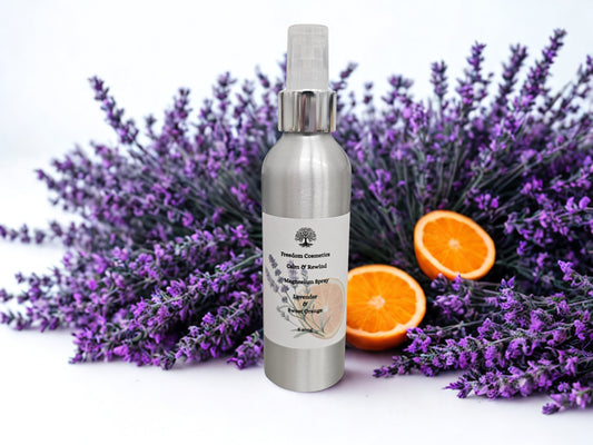 Calm & Rewind Aromatherapy Magnesium Spray – Lavender & Sweet Orange