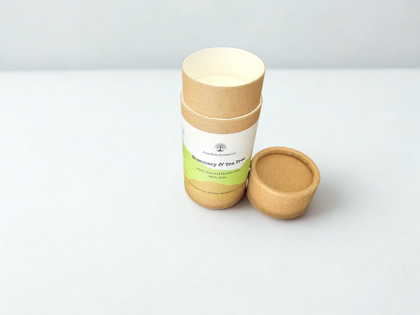 Rosemary & Tea Tree Zinc-Based Natural Deodorant