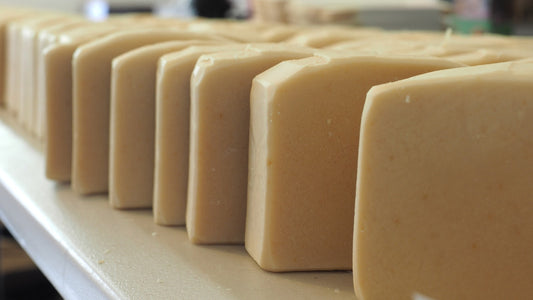 Goats Milk Soap with Oats and Honey